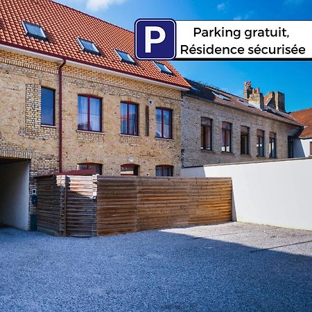 Le Spacieux A Saint-Omer - 2 Chambres, Centre Et Gare A Pied, Parking Gratuit Esterno foto