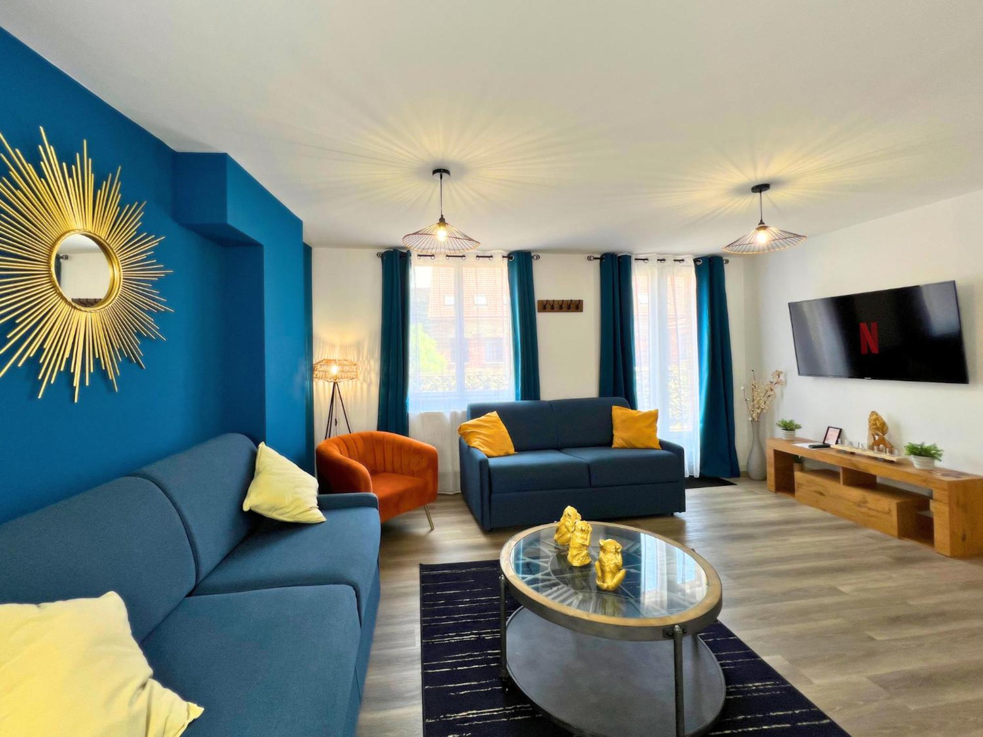 Le Spacieux A Saint-Omer - 2 Chambres, Centre Et Gare A Pied, Parking Gratuit Esterno foto